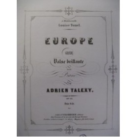 TALEXY Adrien Europe Piano 1855
