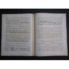 MASINI F. Terre ! Terre ! Chant Piano ca1840