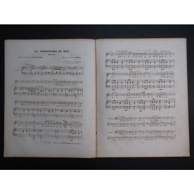 HAAS Charles La Jardinière du Roi Chant Piano ca1830