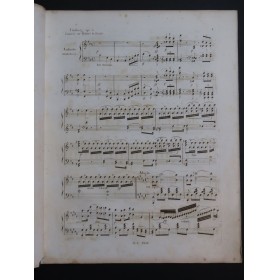 THALBERG S. Fantaisie sur Robert le Diable op 6 Piano 1836