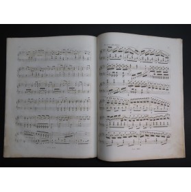 THALBERG S. Fantaisie sur Robert le Diable op 6 Piano 1836