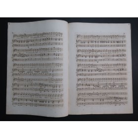 BOIELDIEU Adrien Le Nouveau Seigneur de Village No 8 Chant Piano ca1830