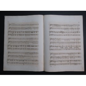 BOIELDIEU Adrien Le Nouveau Seigneur de Village No 8 Chant Piano ca1830