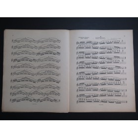 SEVCIK Otakar Méthode de la Technique du Violon 3ème Partie Violon 1901