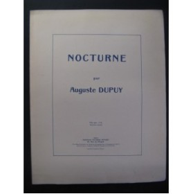 DUPUY Auguste Nocturne Piano