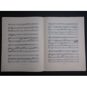 MASSENET Jules L'Éventail Chant Piano 1905