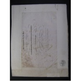 TOLBECQUE J. B. Souvenir du 30 Mai Piano 1837