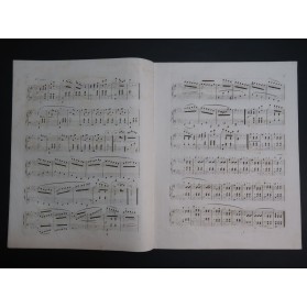 WEBER L'Invitation à la Valse op 65 Piano ca1840