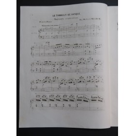 MULDER Richard Tambour de basque op 15 Piano ca1852