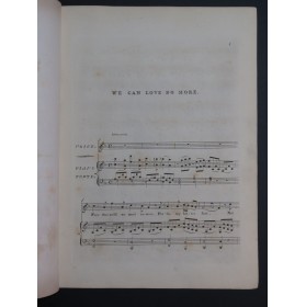 We Can Love No More Ballad Chant Piano 1838