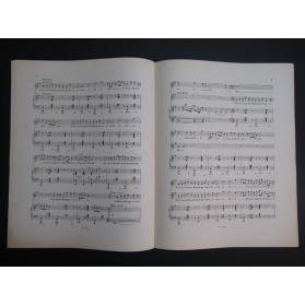 OFFENBACH Jacques Les Contes d'Hoffmann No 16 Chant Piano ca1881