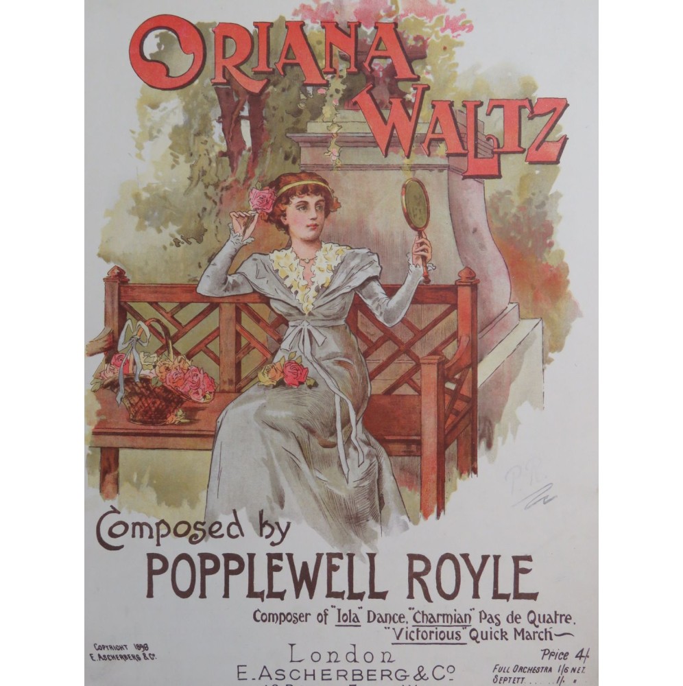 POPPLEWELL ROYLE Thomas Oriana Piano 1898