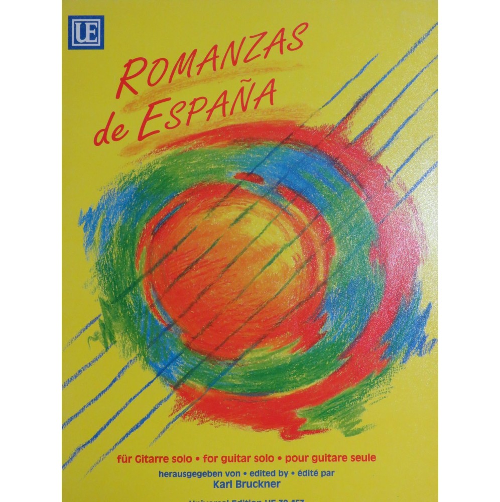 Romanzas des Espana Pièces Guitare 1997