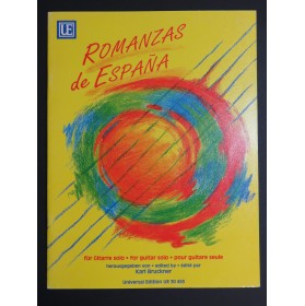 Romanzas des Espana Pièces Guitare 1997