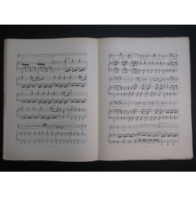 BORDÈSE Luigi Le Chant de la Conquête Chant Piano ca1885