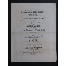 DE RILLÉ PARIZOT HIGNARD Pièces Chant Piano 1866