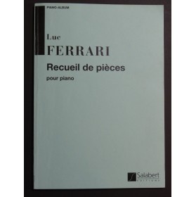 FERRARI Luc Recueil de Pièces pour Piano 1997