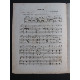 PUGET Loïsa Fleurette Chant Piano ca1840