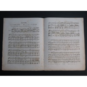 PUGET Loïsa Fleurette Chant Piano ca1840