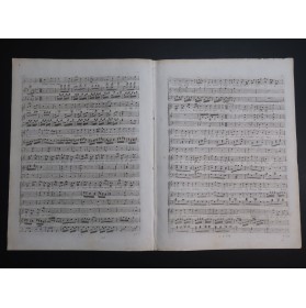 DEVIENNE François Rondeau des Visitandines Chant Clavecin ou Harpe ca1790