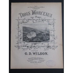 WILSON G. D. Prière Piano ca1885