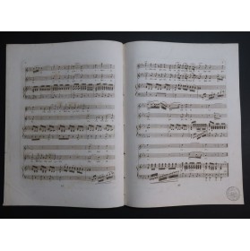 CARAFA Michele O dell' Empireo Chant Piano ca1820