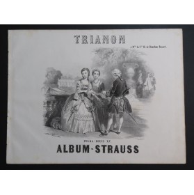 STRAUSS Isaac Trianon Polka Louis XV Piano XIXe