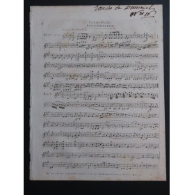 HUMMEL J. N. Rondo Brillant op 56 Violon Primo ca1815