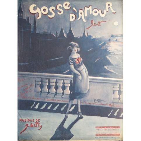 BETTY J. Gosse d'Amour Java Piano 1921