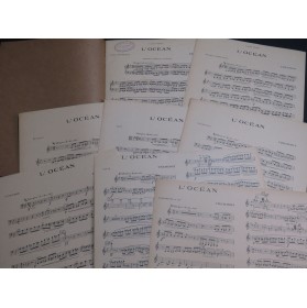 TRÉMISOT Edouard L'Océan Orchestre 1922