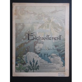 MASSENET Jules Enchantement No 2 E. Grasset Chant Piano 1892