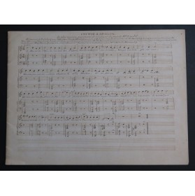 L'Hymne à Apollon 3e Siècle avant J. C. Manuscrit Chant Harpe