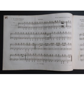 DUFRÈNE Quadrille sur La Double Échelle A. Thomas Piano ca1825