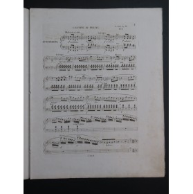 HERZ Henri Cavatine du Pirate op 68 Piano ca1835