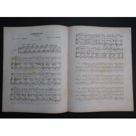 MASINI F. L'Orpheline Chant Piano ca1840