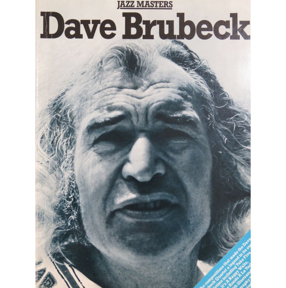 BRUBECK Dave Jazz Masters 15 Pièces Piano 1978