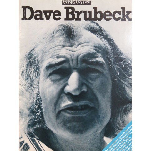 BRUBECK Dave Jazz Masters 15 Pièces Piano 1978