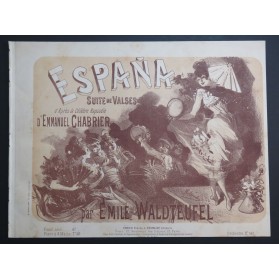 WALDTEUFEL Émile Espana Piano ca1885