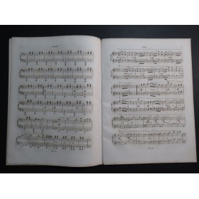 DE VILBAC Renaud Valse Brillante sur Rita Piano 4 mains ca1860