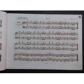 MUSARD Le Domino Noir Quadrille No 1 Piano 4 mains ca1835