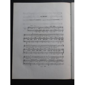 DUPORT Lia La Mule Chant Piano 1844