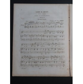 HAAS Charles L'Écho du Chalet Chant Piano ca1830