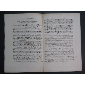 MASINI F. Silvio Pellico Chant Guitare ca1860