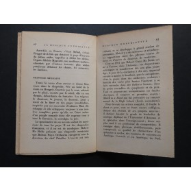 LANDOWSKI W. L. La Musique Américaine 1952