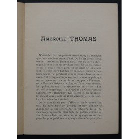 DE CURZON Henri Ambroise Thomas Conférence 1921