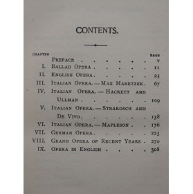 LAHEE Henry C. Grand Opera in America 1901