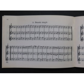 PRAETORIUS Michael Tänze aus der Sammlung Terpsichore Flûte à bec 1964