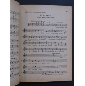 MESSAGER André Monsieur Beaucaire Opérette Chant 1926