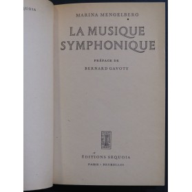 MENGELBERG Marina La Musique Symphonique 1961