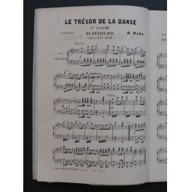 Le Trésor de la Danse 1er Volume Pièces pour Piano ca1870